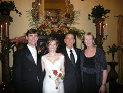 The newley weds with my parents